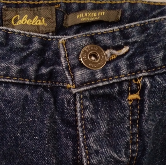 2/$15 Cabela's Relaxed Fit Jeans 46 x 29 - Picture 3 of 6